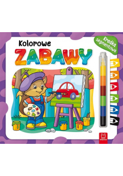Kolorowe zabawy Kredka segmentowa