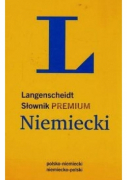 Słownik Premium Niemiecki polsko-niemiecki niemiecko-polski