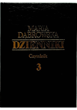 Dąbrowska dzienniki Tom 3