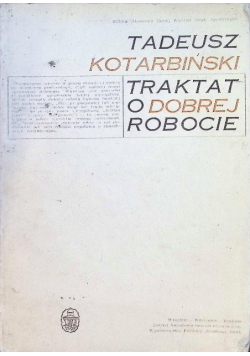 Traktat o dobrej robocie