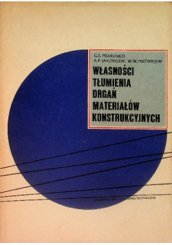 Własności tłumienia drgań materiałów konstrukcyjnych