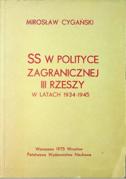 SS W Polityce Zagranicznej III Rzeszy