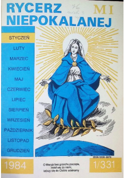 Rycerz Niepokalanej Nr 1 / 84