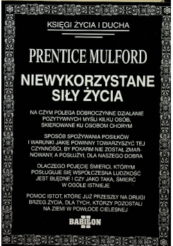 Niewykorzystane siły życia