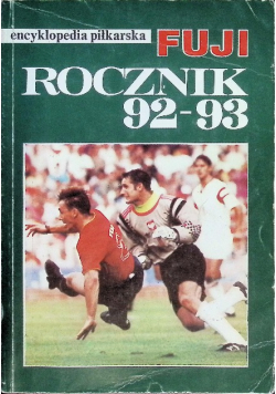 Encyklopedia piłkarska FUJI rocznik 92-93