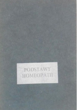 Podstawy homeopatii