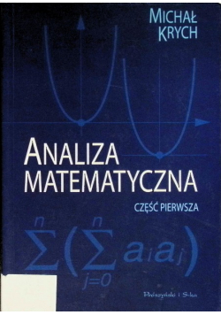 Analiza matematyczna Część I