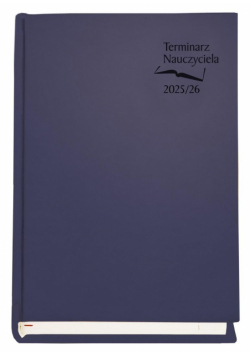 Terminarz Nauczyciela 2025/2026 granat