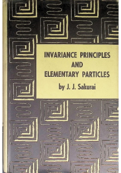 Invariance Principles and Elementary Particles