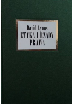 Etyka i rządy prawa