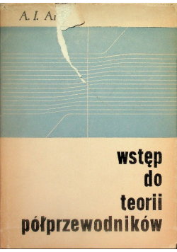 Wstęp do teorii półprzewodników
