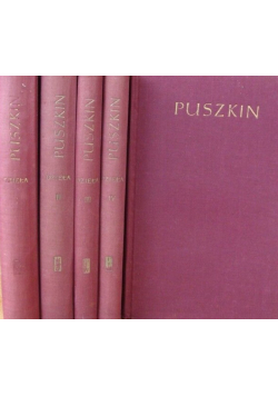 Puszkin Dzieła wybrane Tom I do V