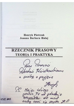 Rzecznik prasowy
