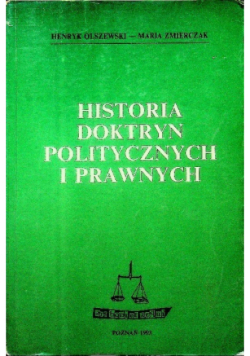 Historia doktryn politycznych i prawnych