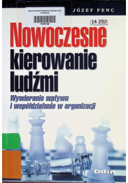 Nowoczesne kierowanie ludźmi
