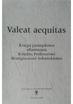 Valeat aequitas