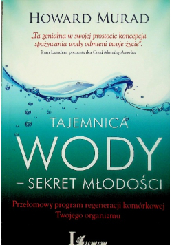 Tajemnica wody sekret młodości