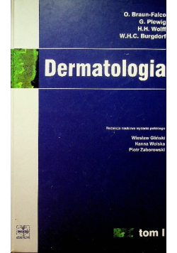 Dermatologia Tom 1