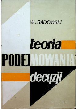 Teoria podejmowania decyzji