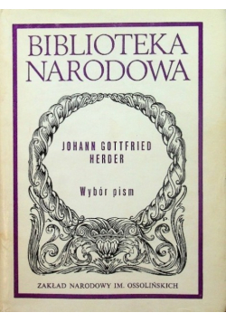 Herder Wybór pism