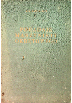 Poradnik Maszynisty Okrętowego