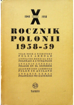 Rocznik polonii 1958 59