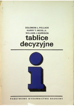 Tablice decyzyjne