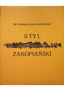 Styl zakopiański
