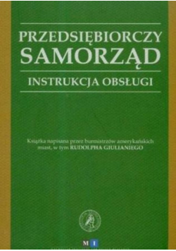 Przedsiębiorczy samorząd Instrukcja obsługi