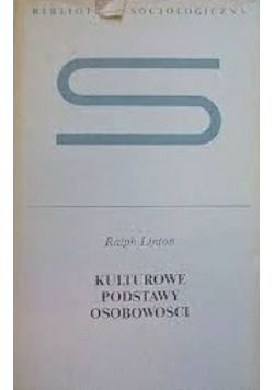 Kulturowe podstawy osobowości