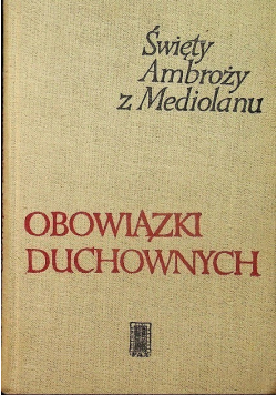 Obowiązki duchownych