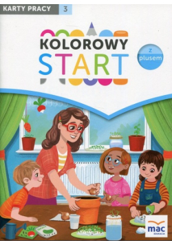 Kolorowy start z plusem Karty pracy 3