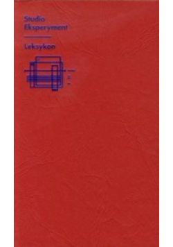 Studio Eksperyment Leksykon
