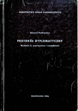 Protokół dyplomatyczny