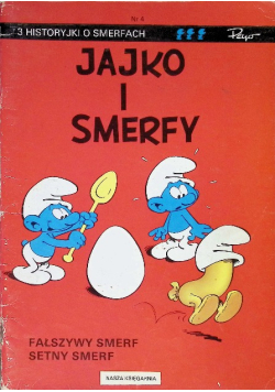 Jajko i smerfy fałszywy setny smerf Nr 4 / 91