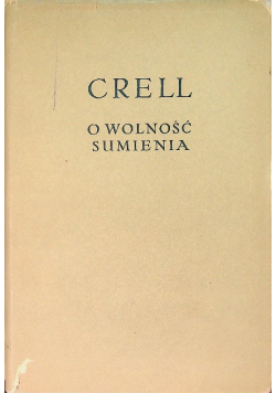 O wolność sumienia