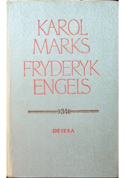 Marks Engels Dzieła Tom 34