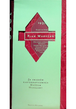 Plan warszawy 1939 ze zbiorów kartograficznych muzeum warszawy