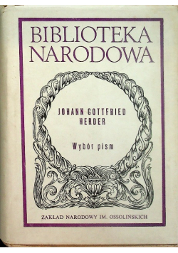 Herder Wybór pism