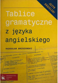 Tablice gramatyczne z języka angielskiego