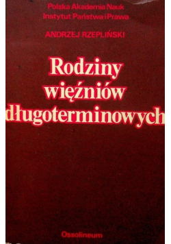 Rodziny więźniów długoterminowych
