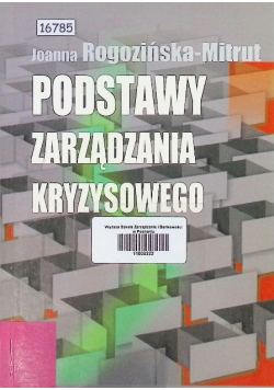Podstawy zarządzania kryzysowego