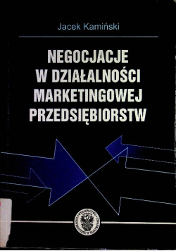 Negocjacje w działalności marketingowej przedsiębiorstw