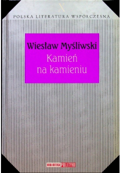 Polska Literatura Współczesna Tom X Kamień na kamieniu