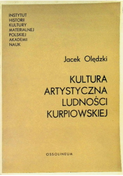 Kultura artystyczna ludności Kurpiowskiej