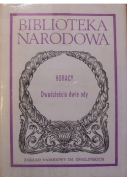 Dwadzieścia dwie ody
