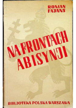 Na frontach abisynji 1936 r.