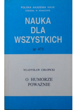 Nauka dla wszystkich O humorze poważnie