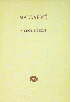Mallarme Wybór poezji