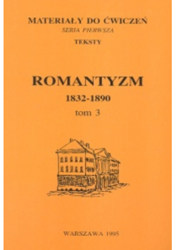 Romantyzm 1832-1890 Tom 3